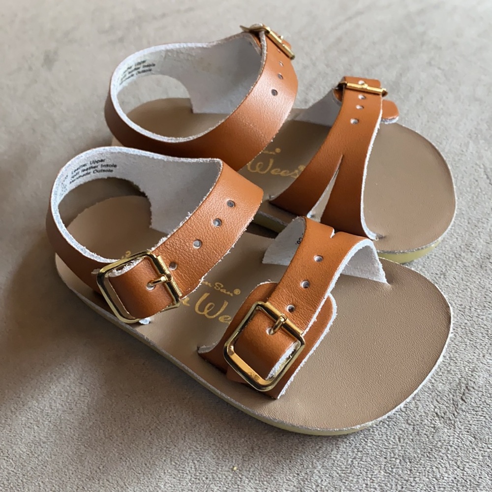 Salt water “sea wee” sandals